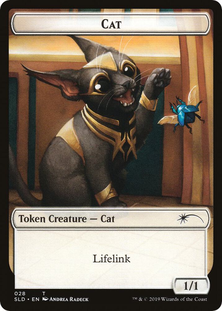 Cat (027) // Cat (028) Double-sided Token (Back)