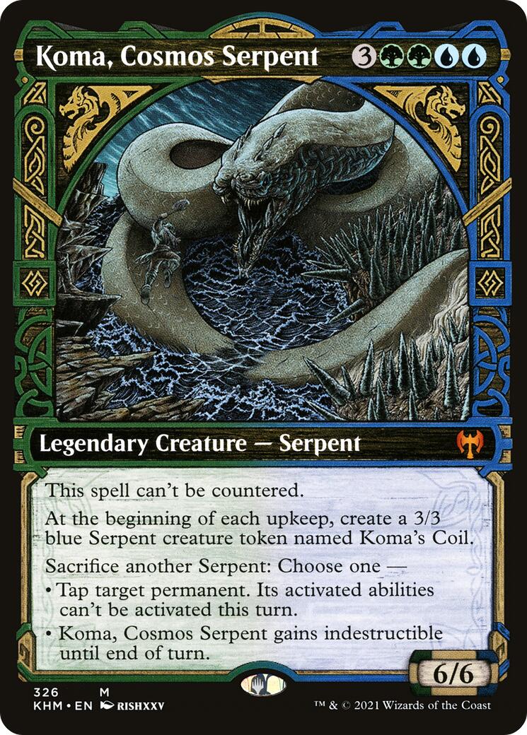 Koma, Cosmos Serpent (Showcase)