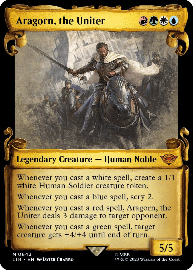 Aragorn, the Uniter (Showcase Scrolls)