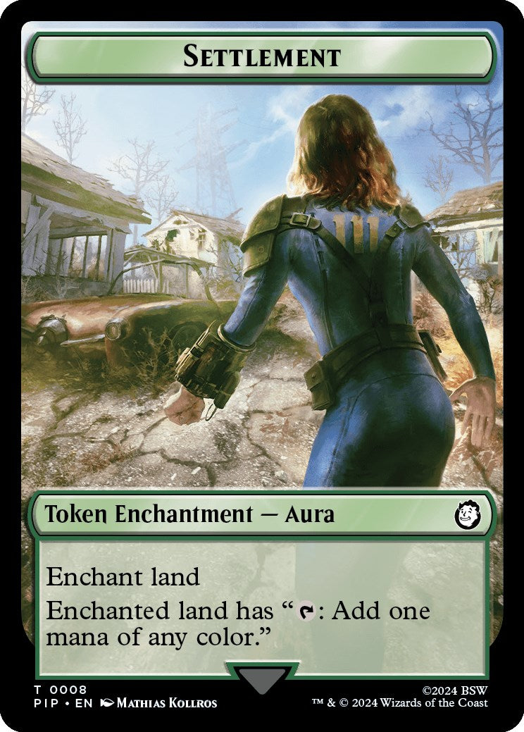 Settlement // Human Soldier Double-Sided Token