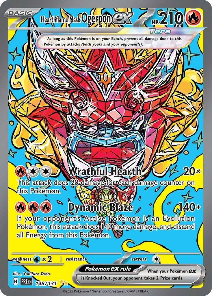 Hearthflame Mask Ogerpon ex - 148/131