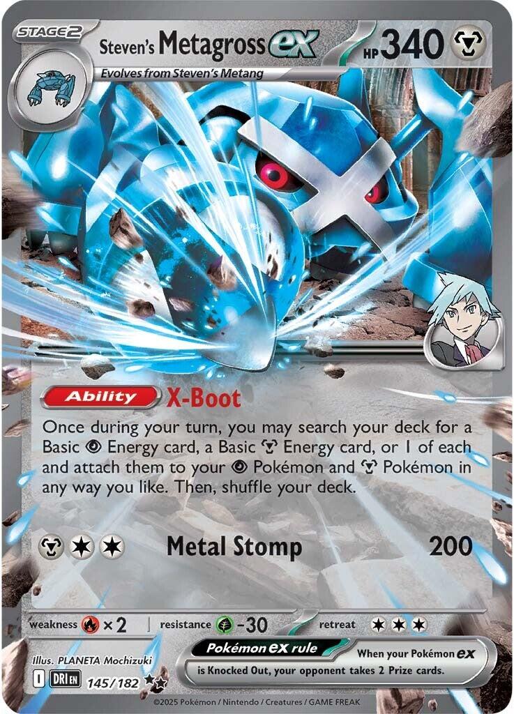 Steven's Metagross ex [DRI - 145/182] – thevaultgamestore