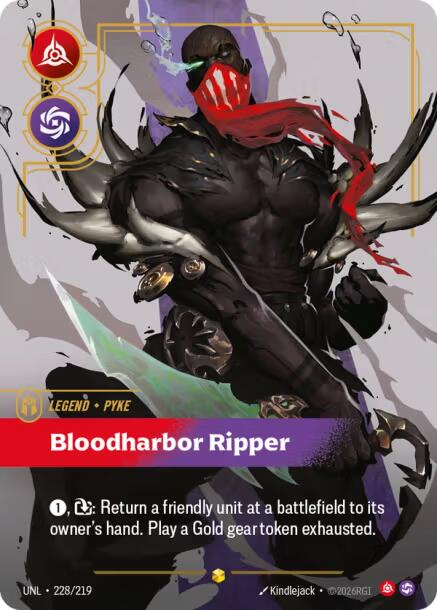 Pyke, Bloodharbor Ripper (Overnumbered)