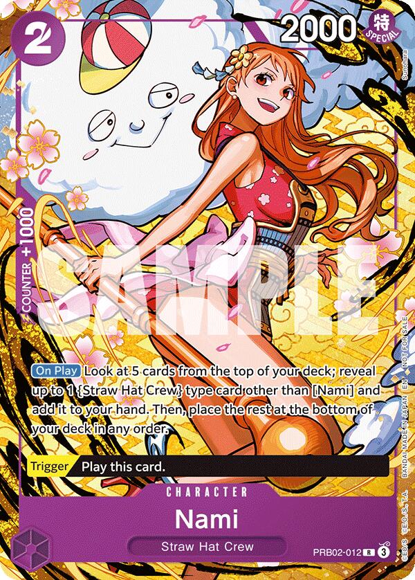 嵐 - ～Namiページ Nami (Welcome Pack 2026 Vol.1) [OP-PR - PRB02-012] – thevaultgamestore
