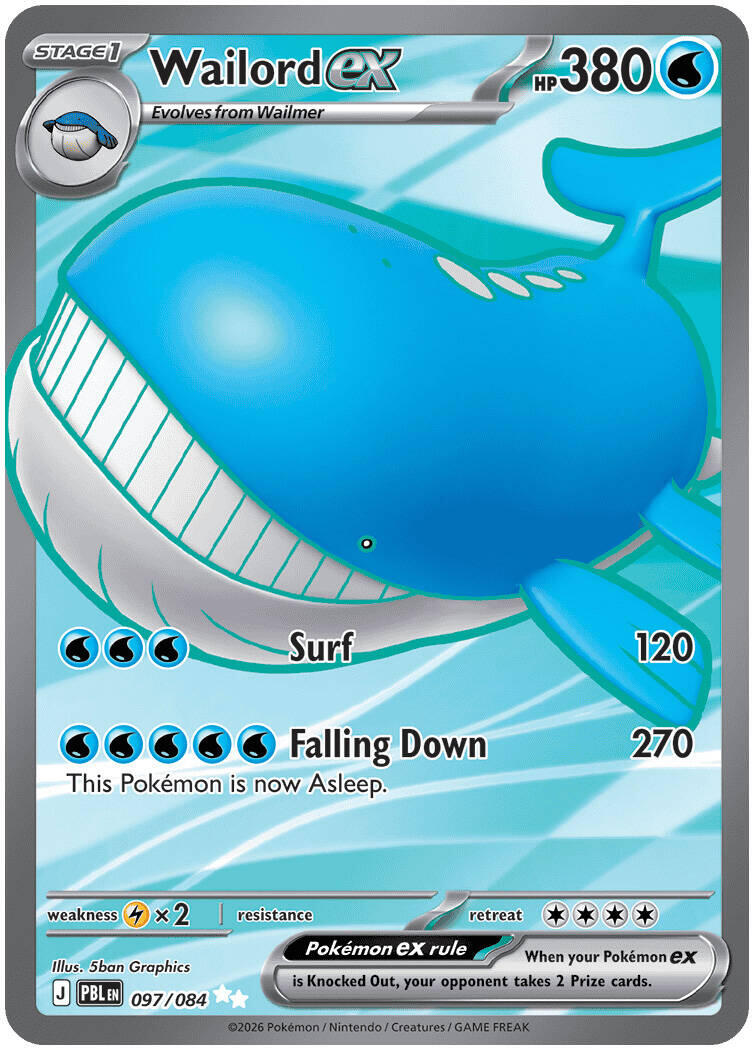 Wailord ex - 097/084