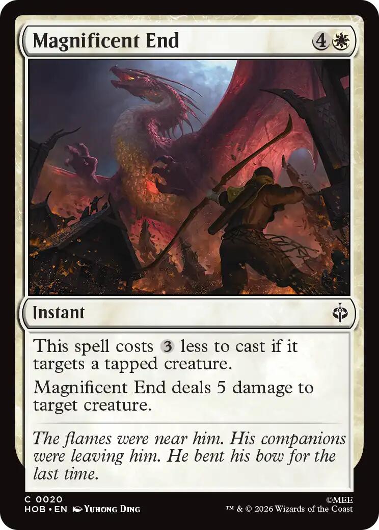 Magnificent End