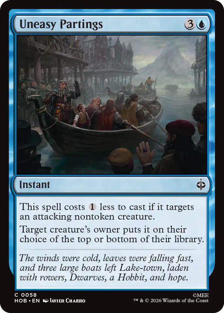 Uneasy Partings