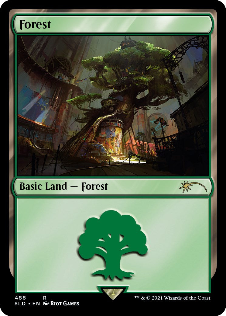 Forest (Secret Lair x Arcane: Lands)