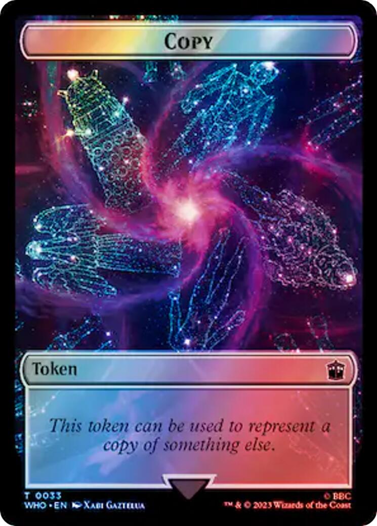 Copy // Treasure (0062) Double-Sided Token (Surge Foil)