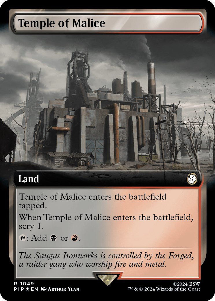 Temple of Malice (Extended Art) (Surge Foil)