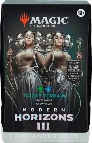 Modern Horizons 3 - Tricky Terrain Commander Deck