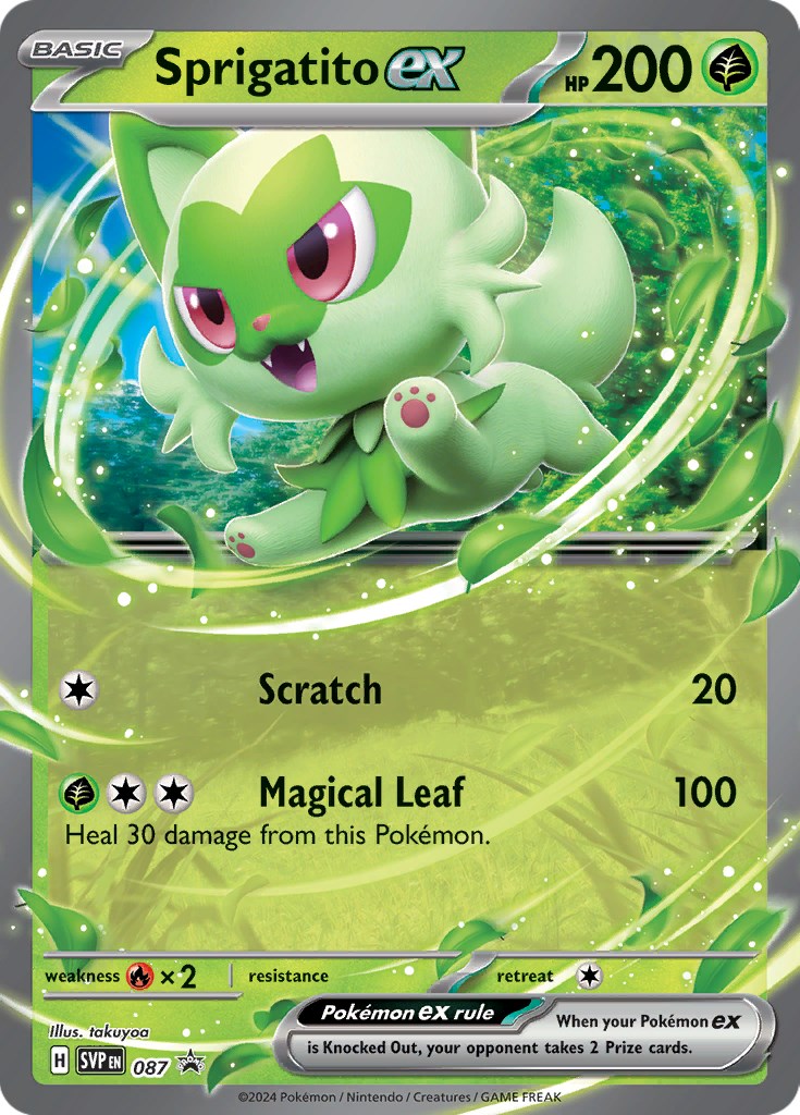 Sprigatito ex - 087