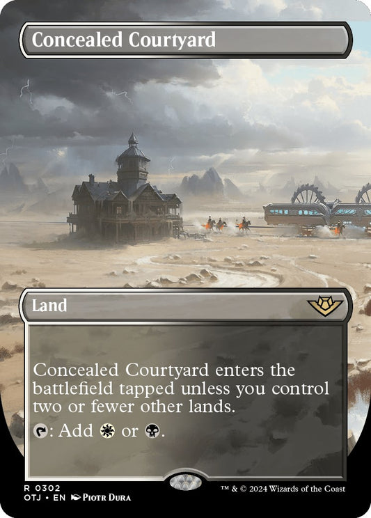 Concealed Courtyard (Borderless)