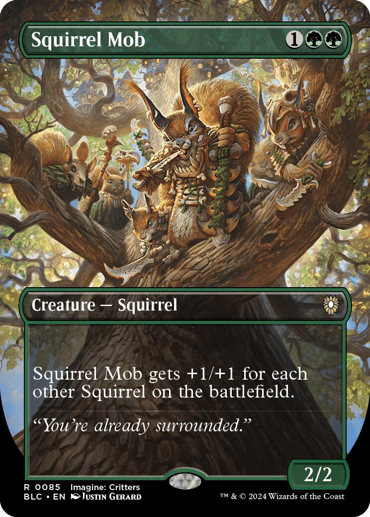 Squirrel Mob (Borderless)