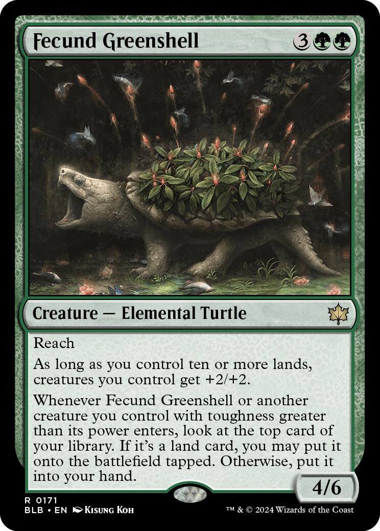 Fecund Greenshell