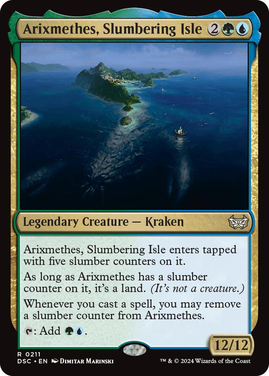 Arixmethes, Slumbering Isle