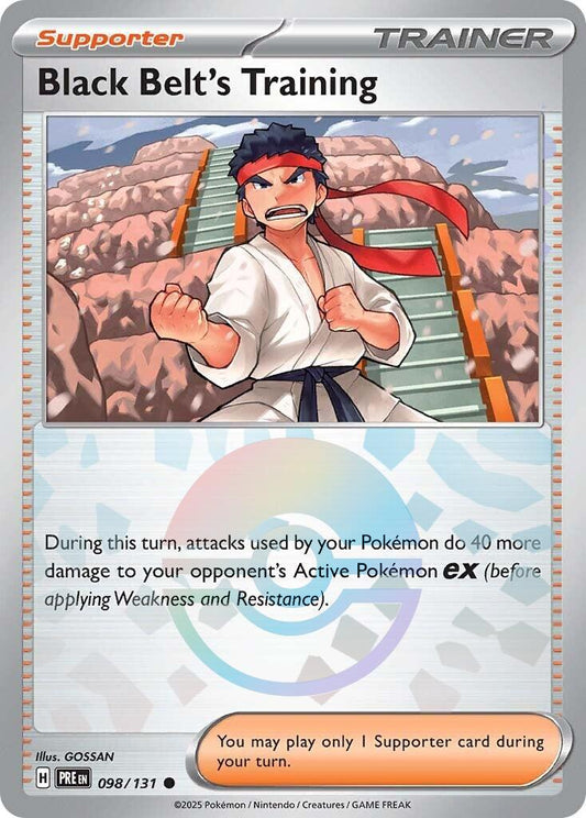 Black Belt's Training (Poke Ball Pattern)