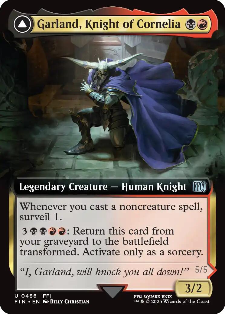 Garland, Knight of Cornelia (Extended Art)