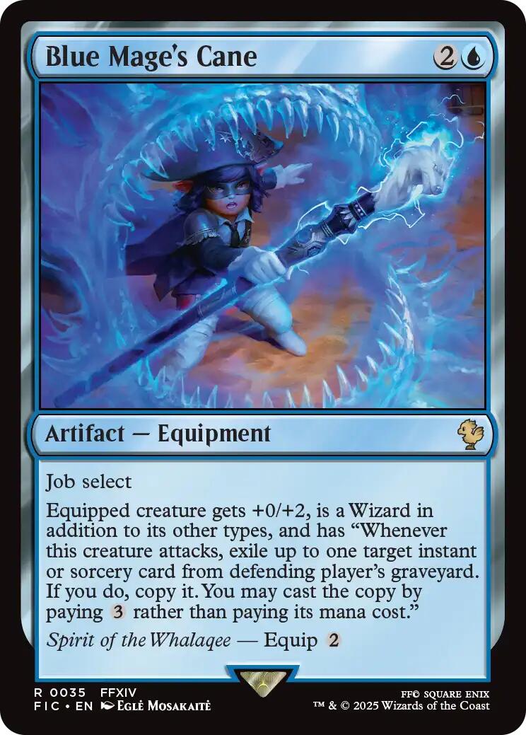 Blue Mage's Cane