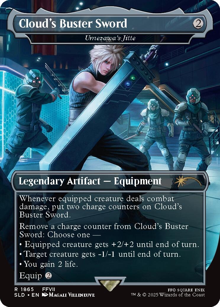 Cloud's Buster Sword - Umezawa's Jitte