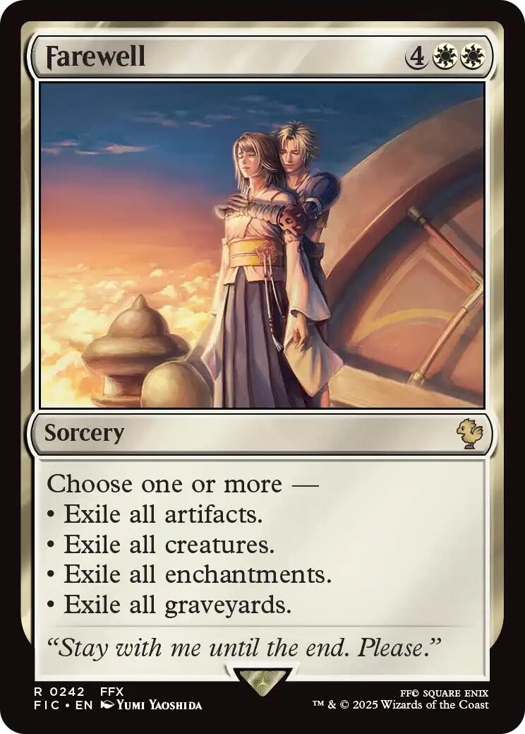 Farewell (Surge Foil)