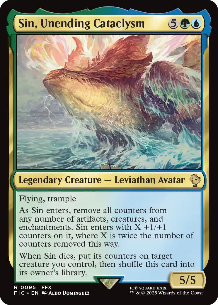 Sin, Unending Cataclysm (Surge Foil)