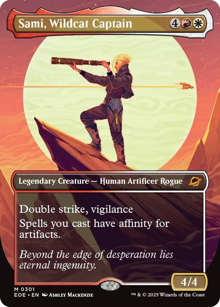 Sami, Wildcat Captain (Borderless)