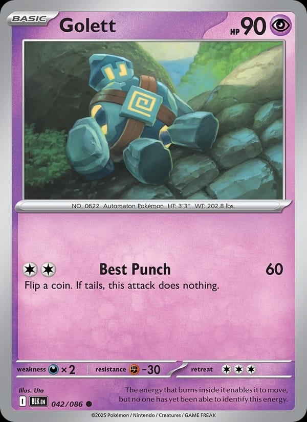 Golett (Master Ball Pattern)