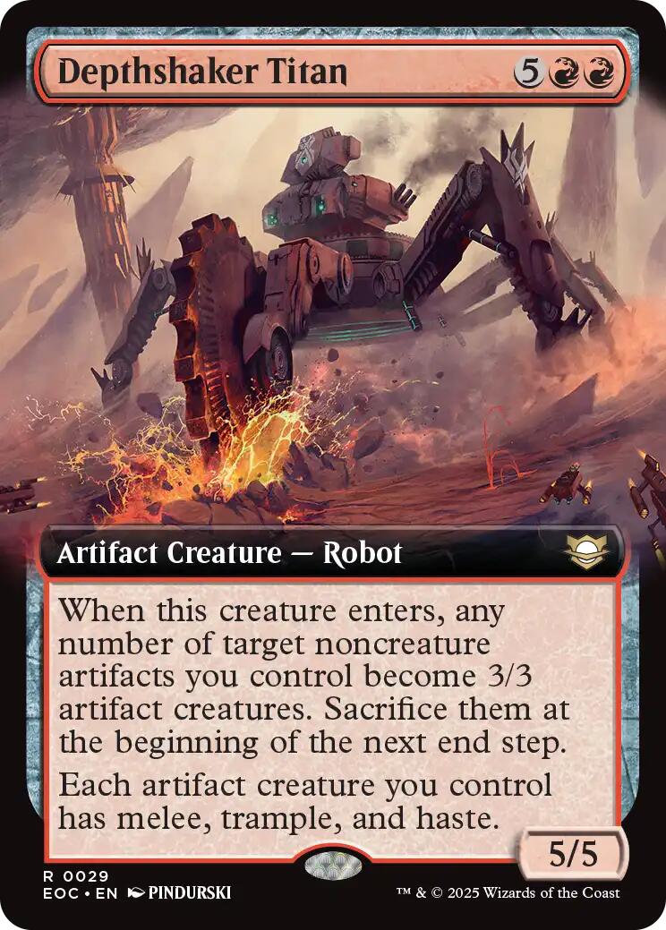 Depthshaker Titan (Extended Art)