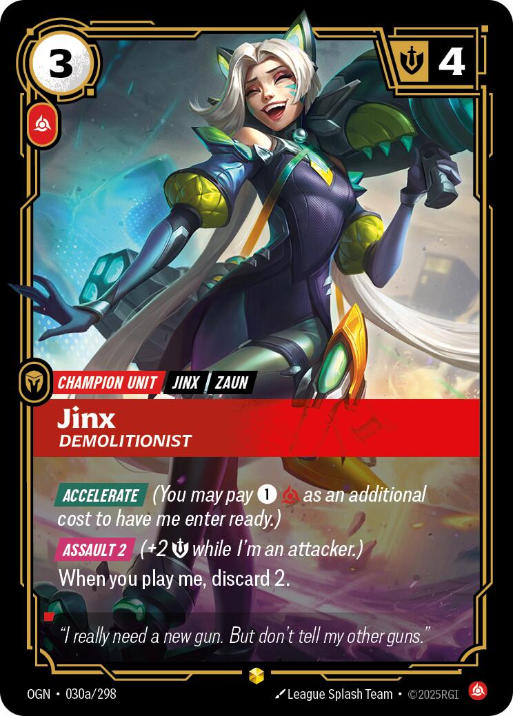 Jinx, Demolitionist (Alternate Art)