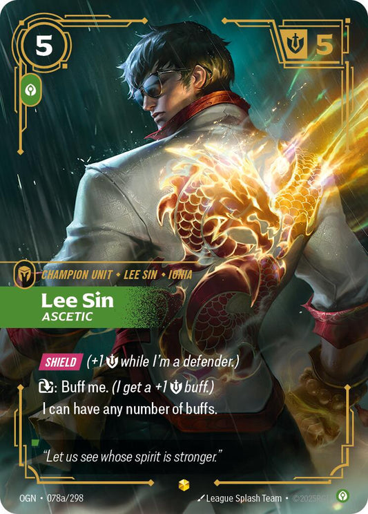 Lee Sin, Ascetic (Alternate Art)