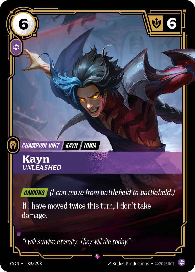 Kayn, Unleashed