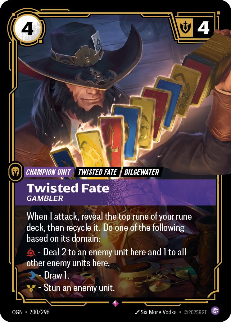 Twisted Fate, Gambler