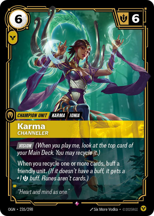 Karma, Channeler
