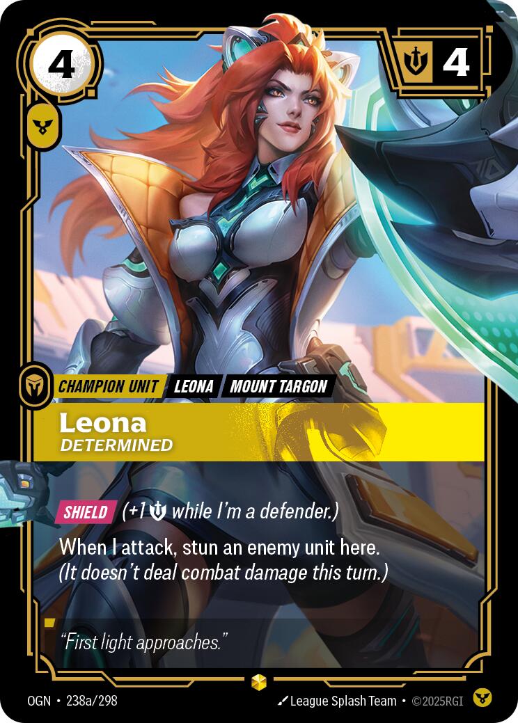 Leona, Determined (Alternate Art)