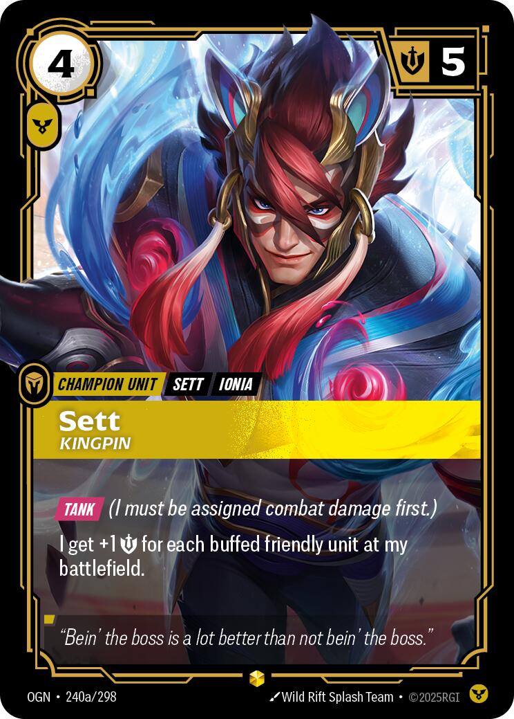Sett, Kingpin (Alternate Art)