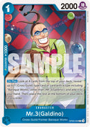 Mr.3(Galdino) (OP09-056) (Reprint) [Premium Booster -The Best- Vol. 2]