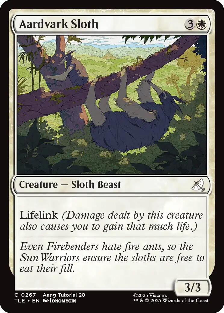 Aardvark Sloth (0267)