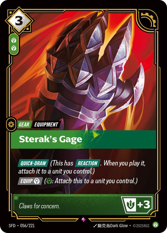 Sterak's Gage