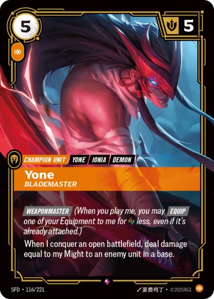 Yone, Blademaster