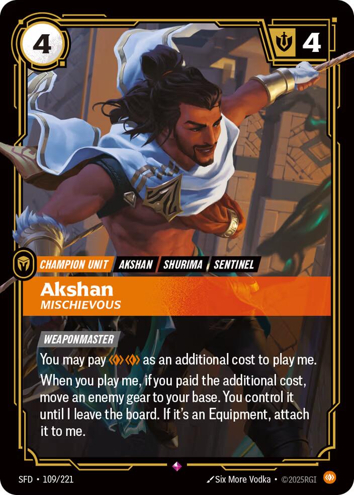 Akshan, Mischievous