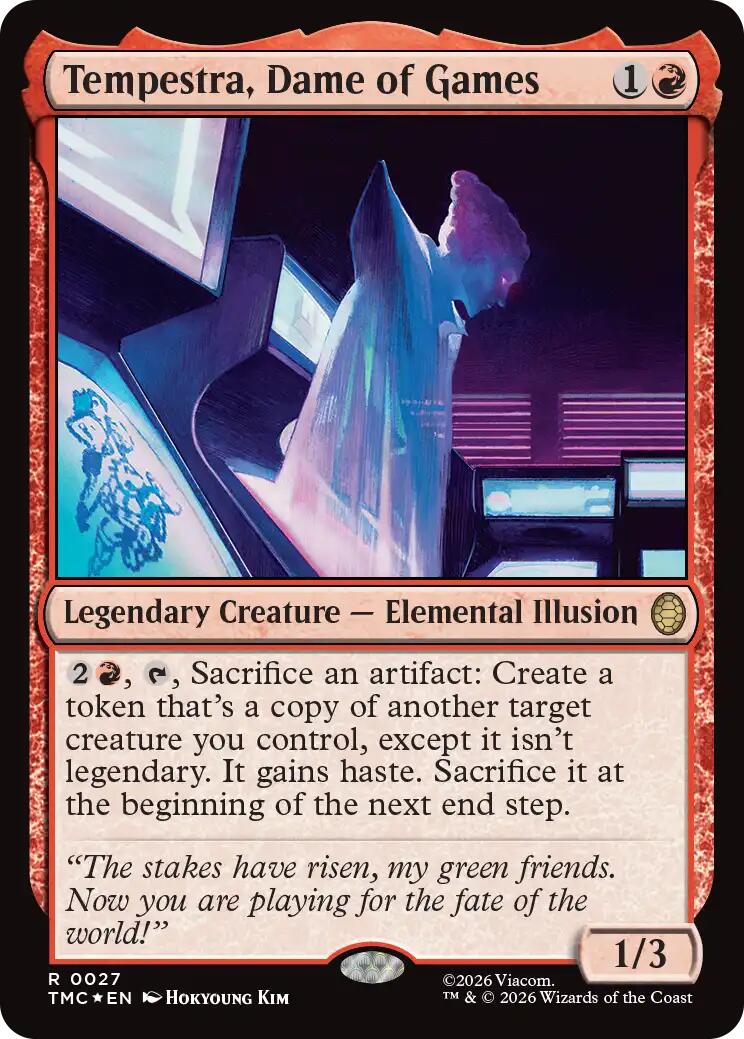 Tempestra, Dame of Games (Surge Foil)