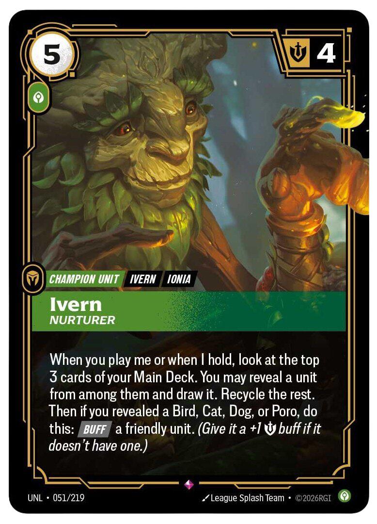Ivern, Nurturer