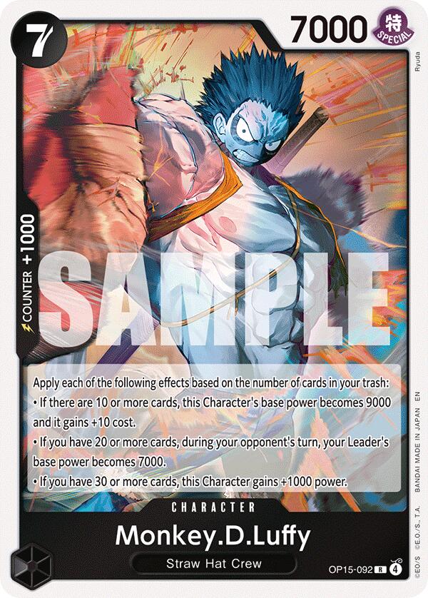 Monkey.D.Luffy (OP15-092)