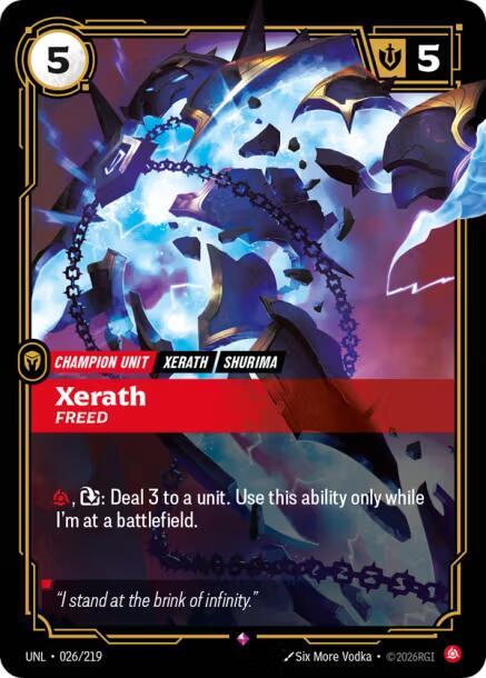 Xerath, Freed