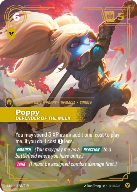 Poppy, Defender of the Meek