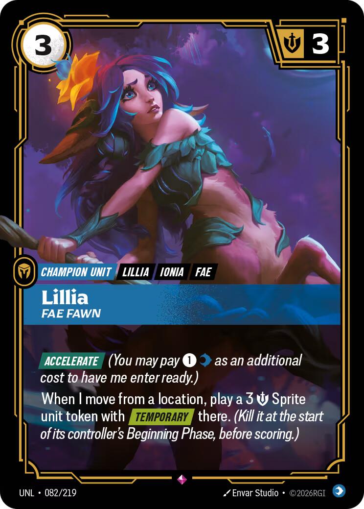 Lillia, Fae Fawn