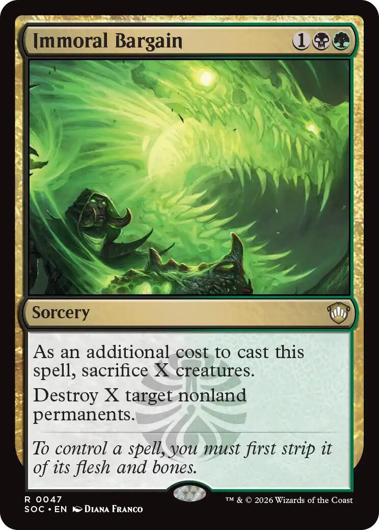 Immoral Bargain