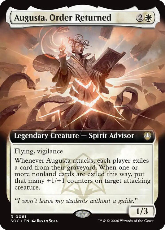 Augusta, Order Returned (Extended Art)
