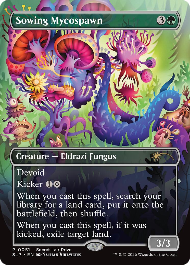 Sowing Mycospawn